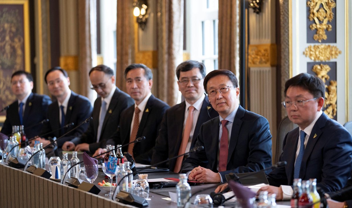 Hiina delegatsioon eelmisel nädalal Haagis