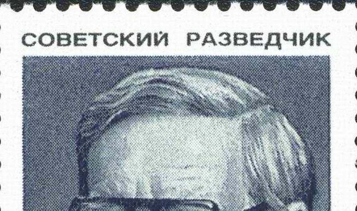 Niisugusena kujutati Philbyt Nõukogude postmargil. 