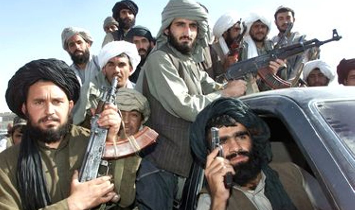 Talibani võitlejad Afganistanis