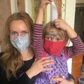FOTOD ja JUHEND | Kristiina Ehini üleskutse Eesti naistele: hakkame kodus riidest maske õmblema!