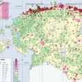 Uuring: kolmandik Eesti pinnasest on kõrge radoonitasemega