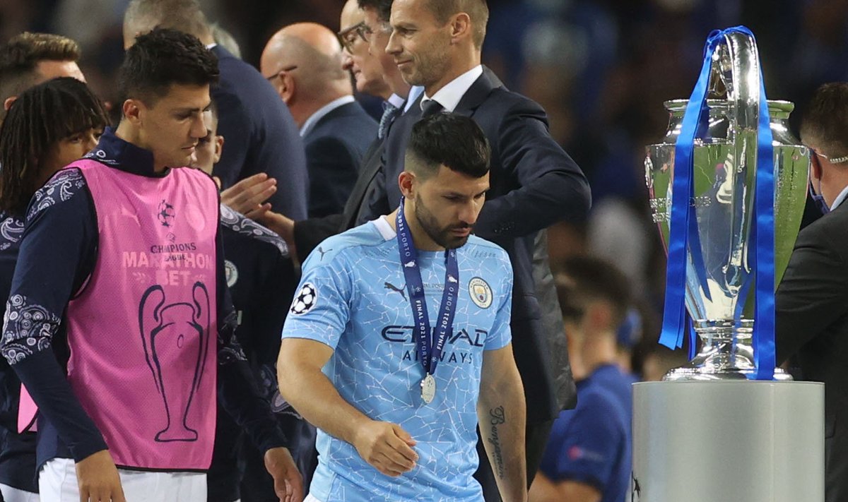 Meistrite liiga karikat ei õnnestunud Sergio Agüerol Manchester Cityga võita