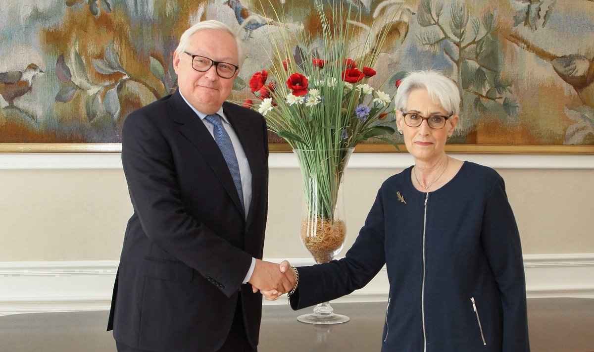 Kõnelustel osalevad Venemaa ja USA aseministrid Sergei Rjabkov ja Wendy Sherman on vanad tuttavad, viimati kohtusid nad septembris Genfis.