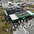 VIDEOD ja OTSEBLOGI | Suletud piiripunkti juurde rajati uus telklaager, Poola toob piirile lisajõude