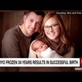 CNNi VIDEO | 26-aastane naine sünnitas läinud kuul lapse, kelle embrüo külmutati 1992. aasta sügisel
