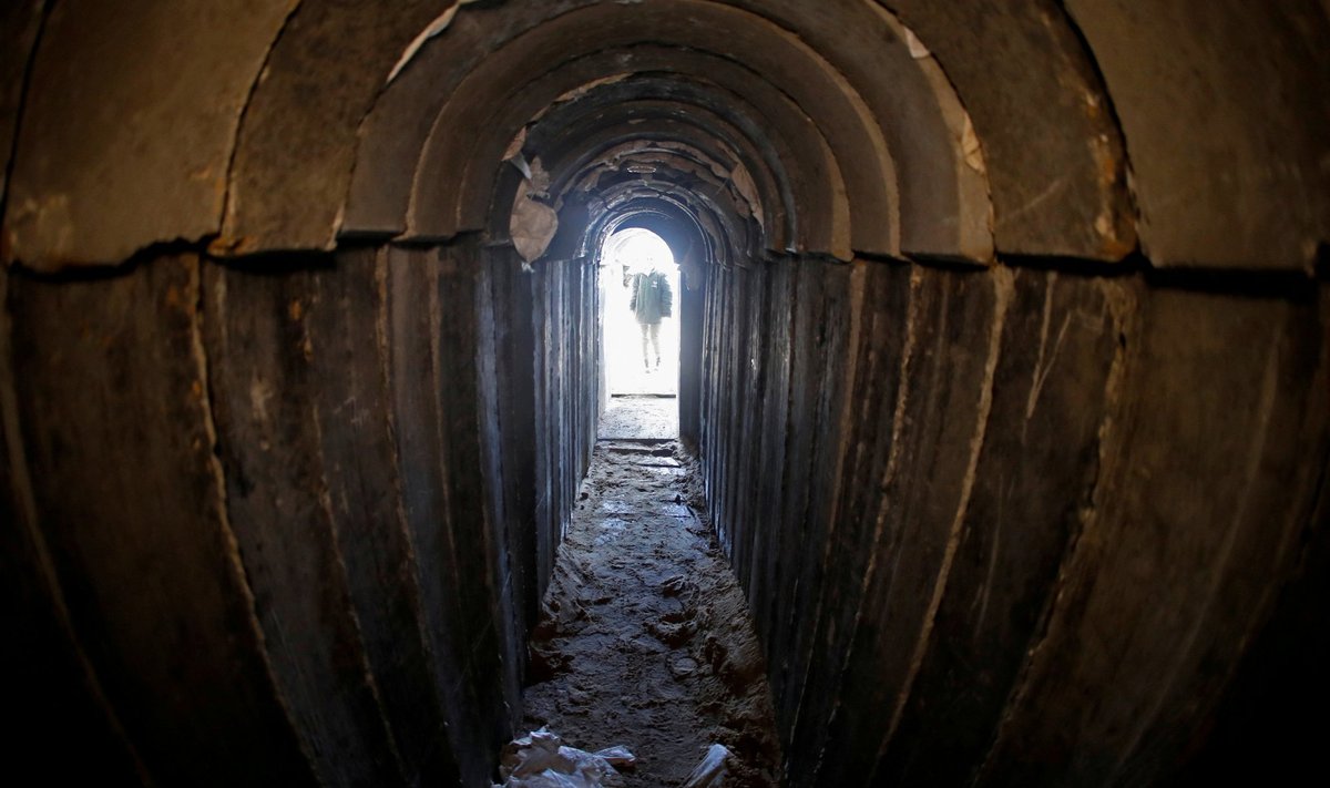 Iisraeli armee väitel võib tunnelivõrgustiku kogupikkus olla 480 kilomeetrit.