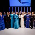 ФОТО | Дизайнер Тийна Талумеэс отметила 25 лет в моде сине-черно-белым шоу. Смотрите, кто пришел ее поздравить!