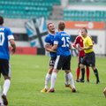 FOTOD: Eesti võitis Henri Anieri 13. minuti väravast Trinidadi ja Tobagot