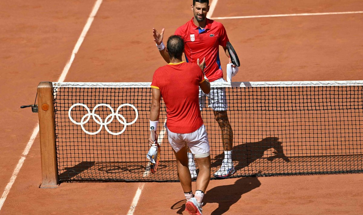 Novak Djokovic ja Rafael Nadal