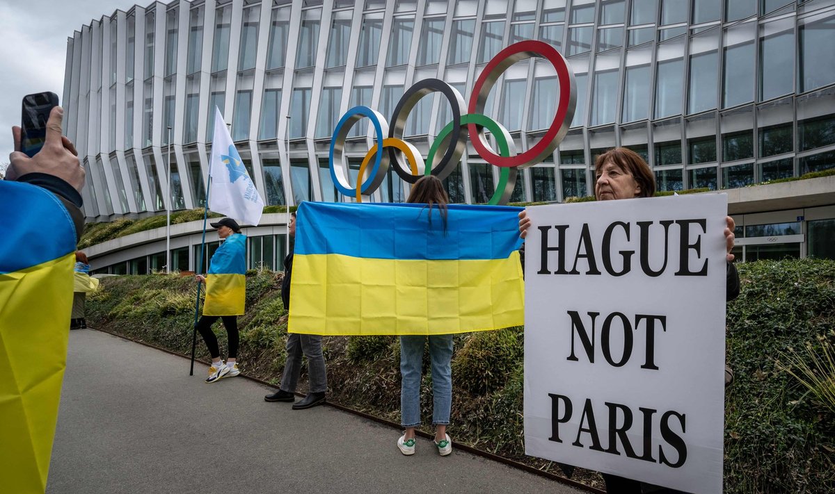 Venemaa ja Valgevene sportlastel ei tohiks olla Pariisi olümpiale asja.