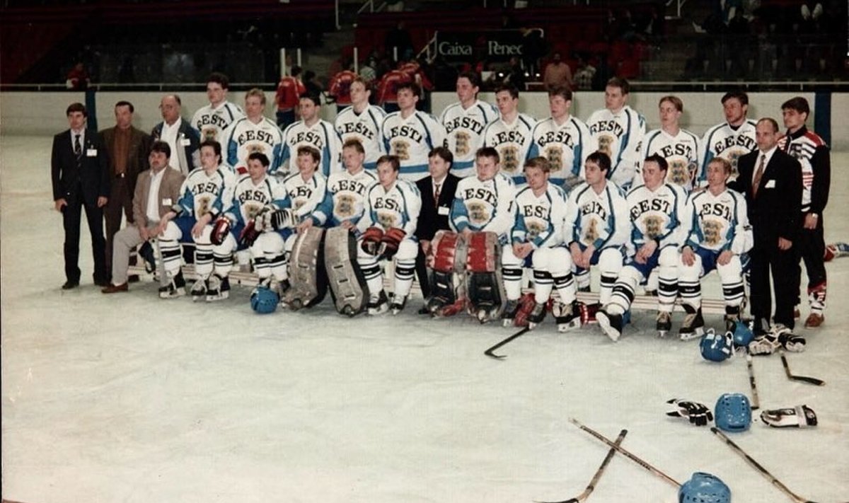 30 лет назад сборная Эстонии завоевала свою первую золотую медаль
