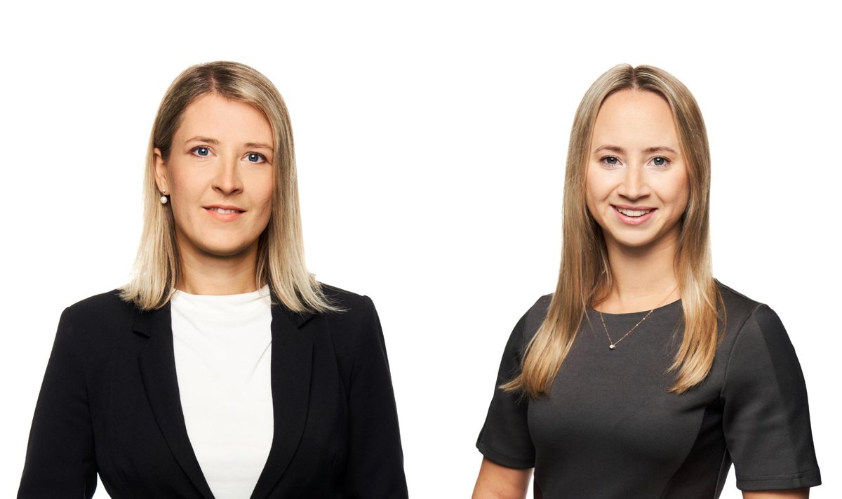 Kaisa Üksik ja Linda Merileid Tilk.