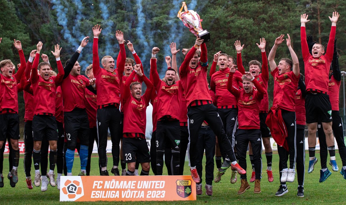 FC Nõmme United, Eesti esiliiga 2023 võitja