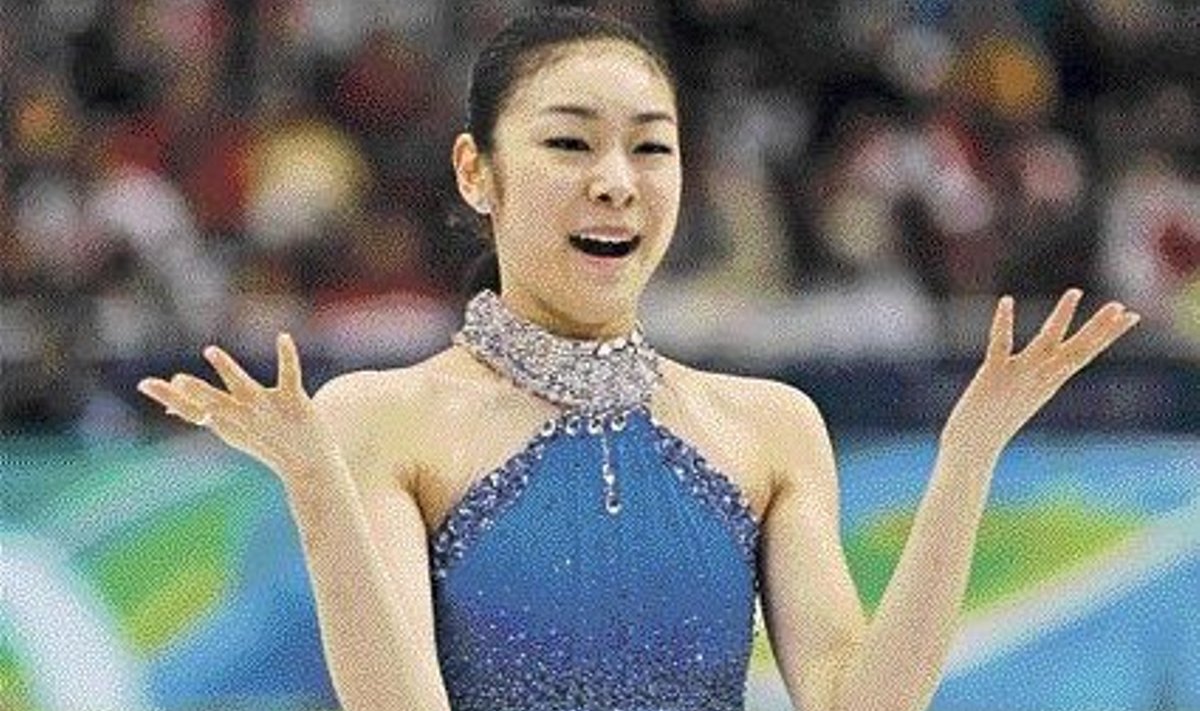 19-aastane Yu-Na Kim laiutab käsi – kõik on juba võidetud!
