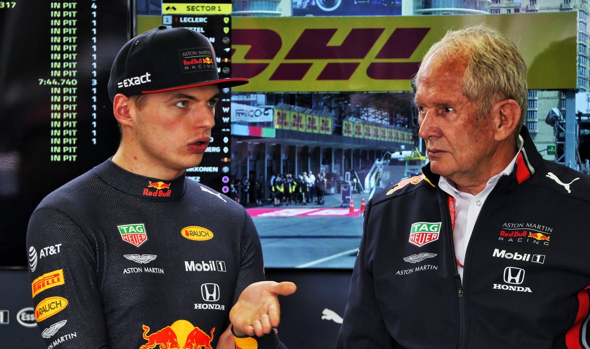 Red Bulli nõuniku ja noortetiimi juhi Helmut Marko (paremal) „leid” on ka F1 Hollandi komeet Max Verstappen.