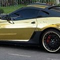 GALERII: Rahalõhnaline kuldne Ferrari 599 GTB
