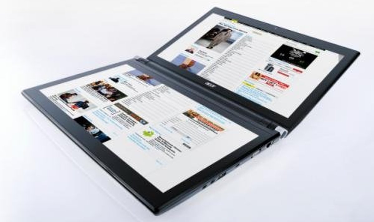 Kahe puuteekraaniga Acer Iconia