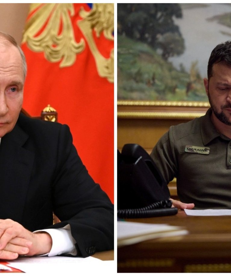 Vladimir Putin, Volodõmõr Zelenskõi