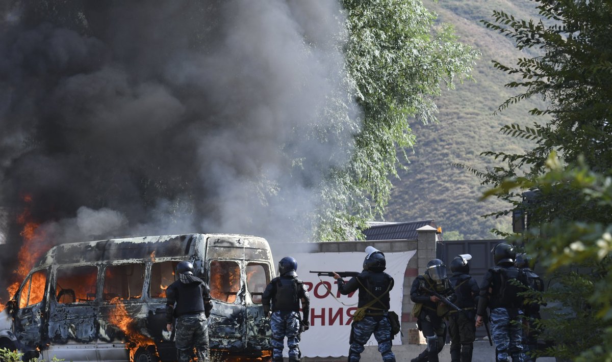 Столкновения в Киргизии