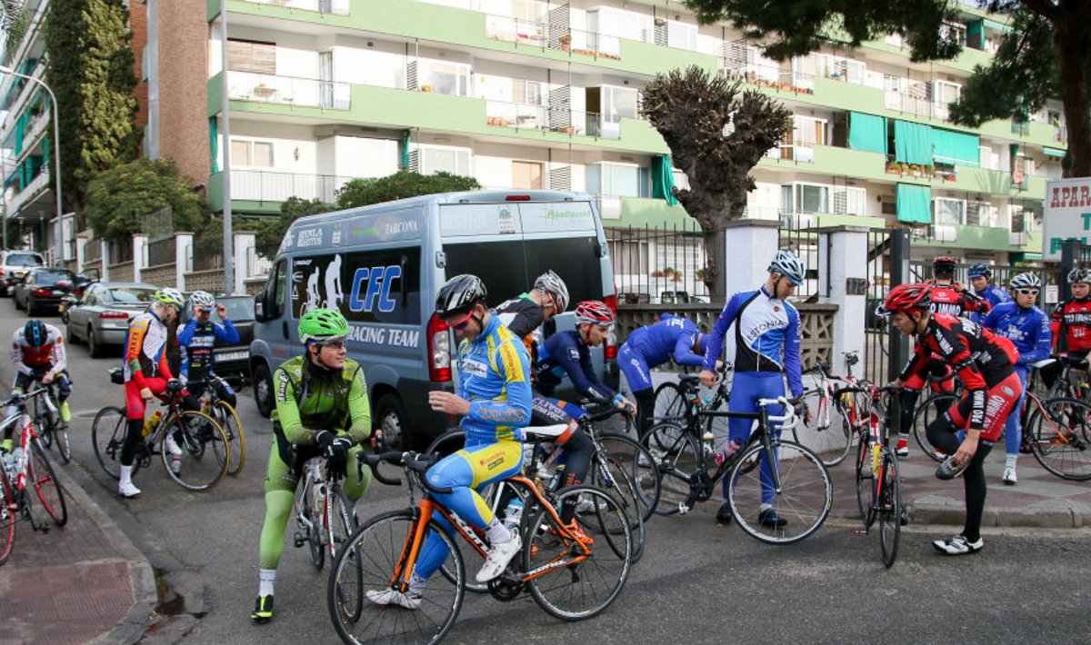 Jalgratturite koondis Hispaanias