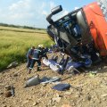 В автокатастрофе в Хабаровском крае погибли 16 человек, десятки раненых