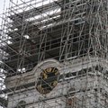 ФОТО | Началась реставрация колокольной башни Таллиннского Домского собора