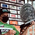 Martin Laas pääses Slovakkia velotuuril taas poodiumile ja sai preemiaks rohelise särgi