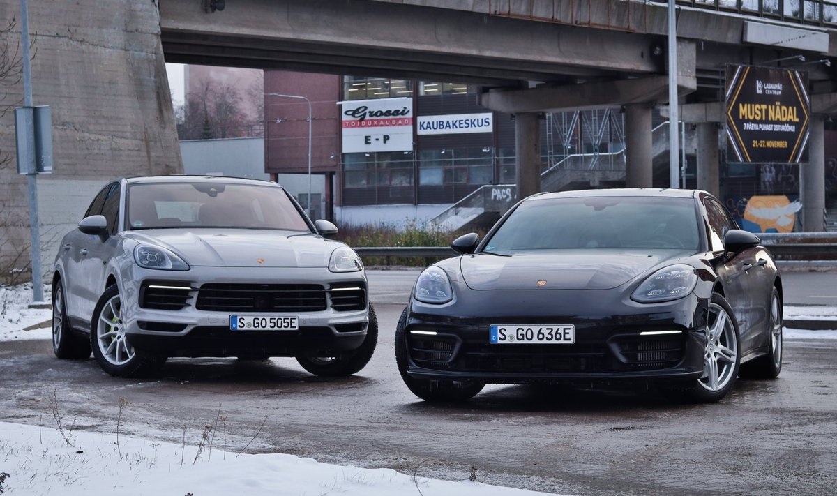 Porsche Cayanne ja Panamera E-Hybrid