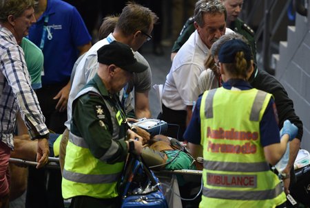 Nigel Sears vajas Australian Openi ajal arstiabi