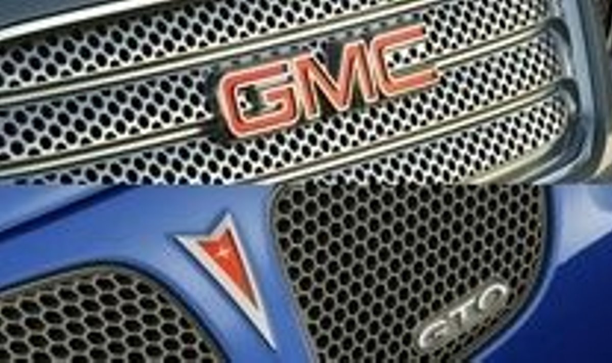 GMC ja Pontiac vaaguvad hinge