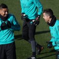 Cristiano Ronaldo naasis El Clasico eel treeningutele