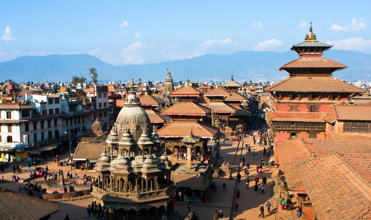 Nepali pealinn Kathmandu on peaaegu 2000-aastase ajalooga.