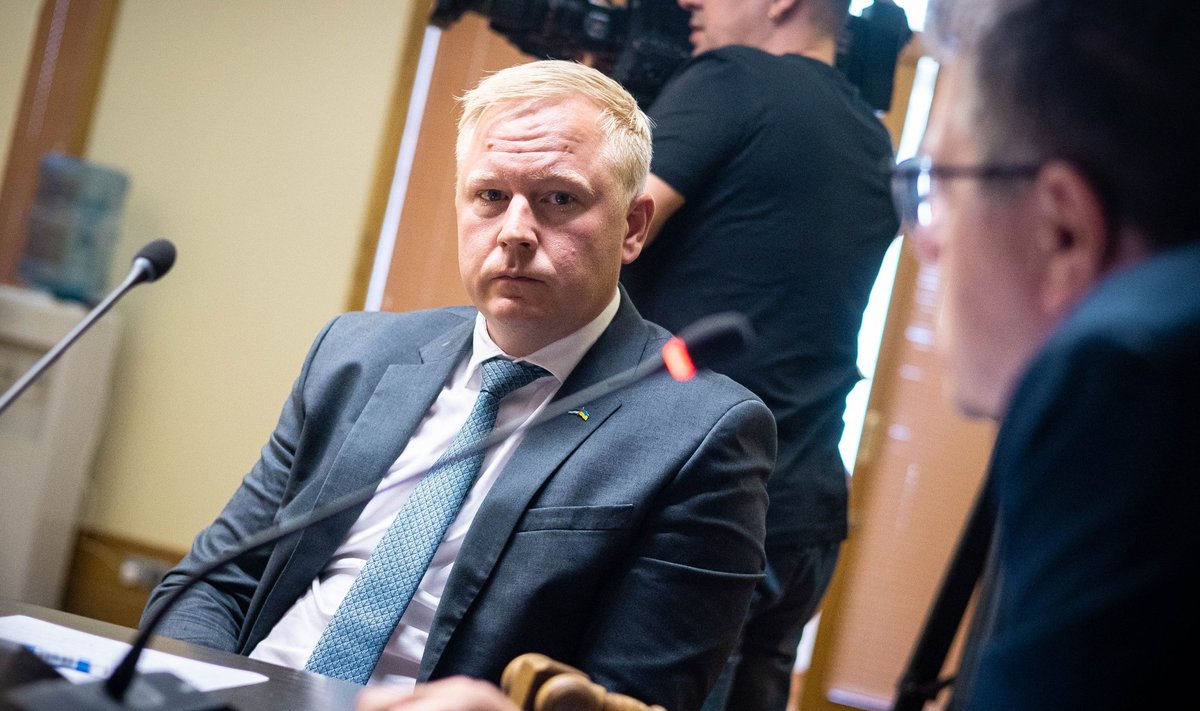 Rahandusminister Mart Võrklaev.