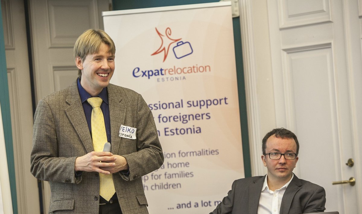 Expat Relocation Estonia juht Martin Lään (paremal) ütleb, et kõige kaugemalt saabunud koolitatavad olid pärit Austraaliast ja Taist.