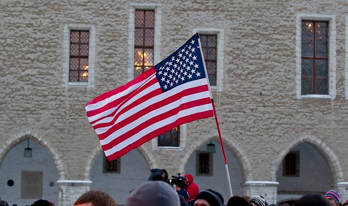 USA lipp Tallinnas