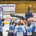 VIDEO JA FOTOD | HC Viking võitis Tartus ja krooniti Eesti jäähokimeistriks