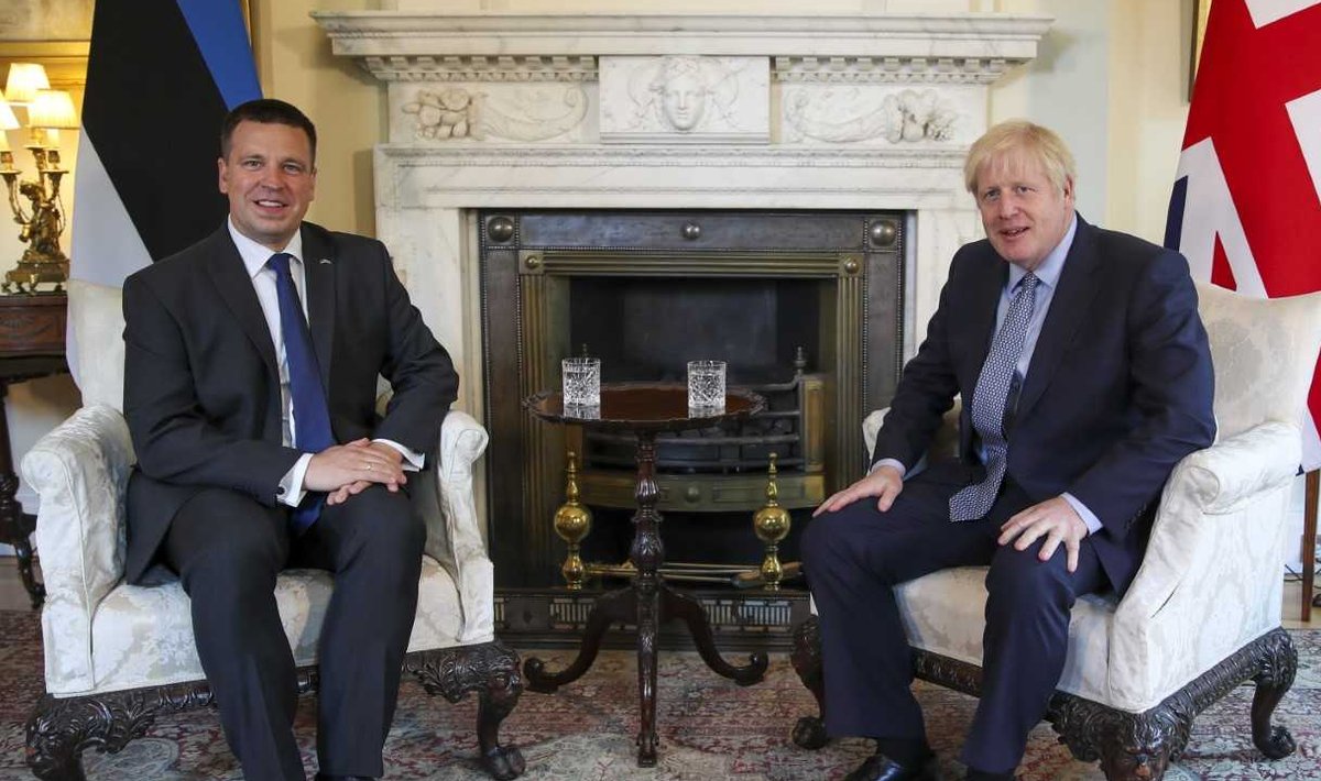 Peaminister Jüri Ratas kohtus Ühendkuningriigi peaministri Boris Johnsoniga