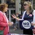 FOTOD: Šotimaa iseseisvuse küsimus poolitab rahvast, kampaanias löövad kaasa ka laamad