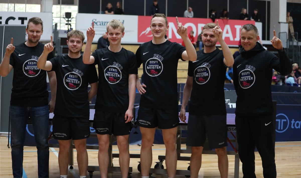 TalTech Spordiklubi lõi platsi puhtaks.