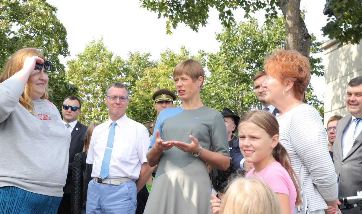 President Kaljulaid Narvas 28.08.2018