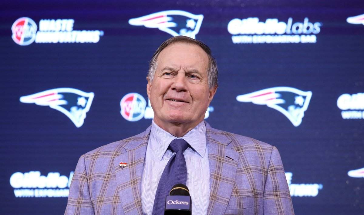 Bill Belichick andis pressikonverentsil teada, et ta ei jätka New England Patriotsi peatreenerina.