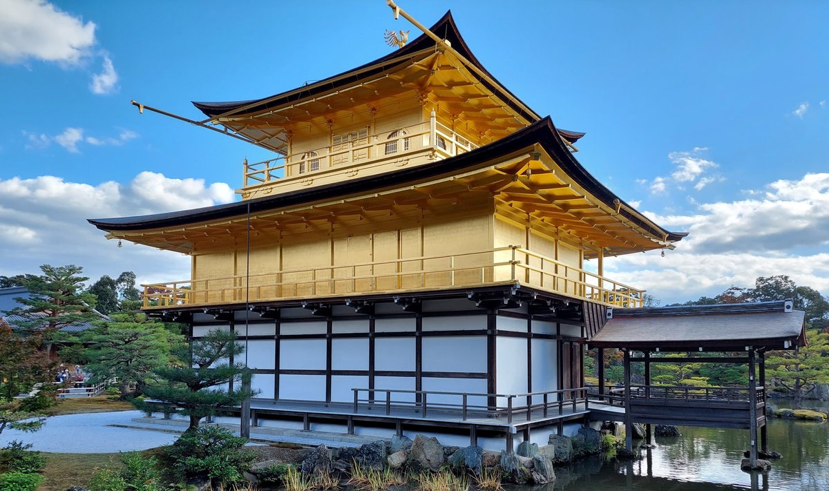 Kyoto Kuldne tempel.