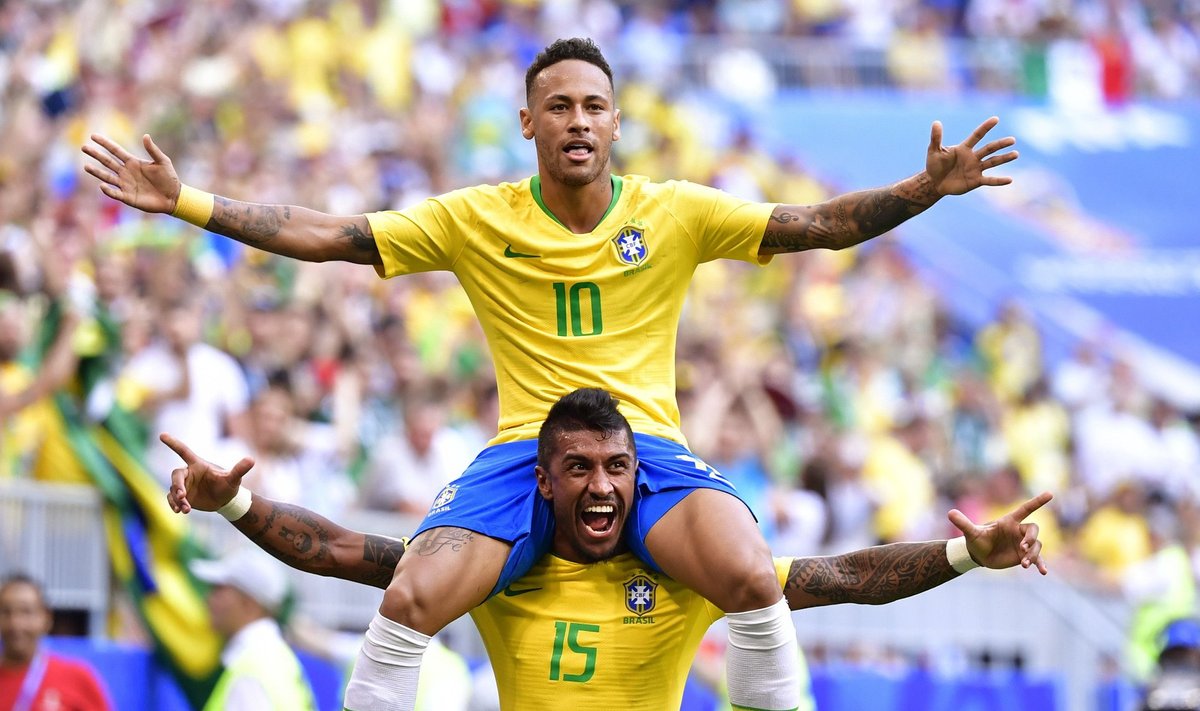 Neymar tüüris Brasiilia veerandfinaali.