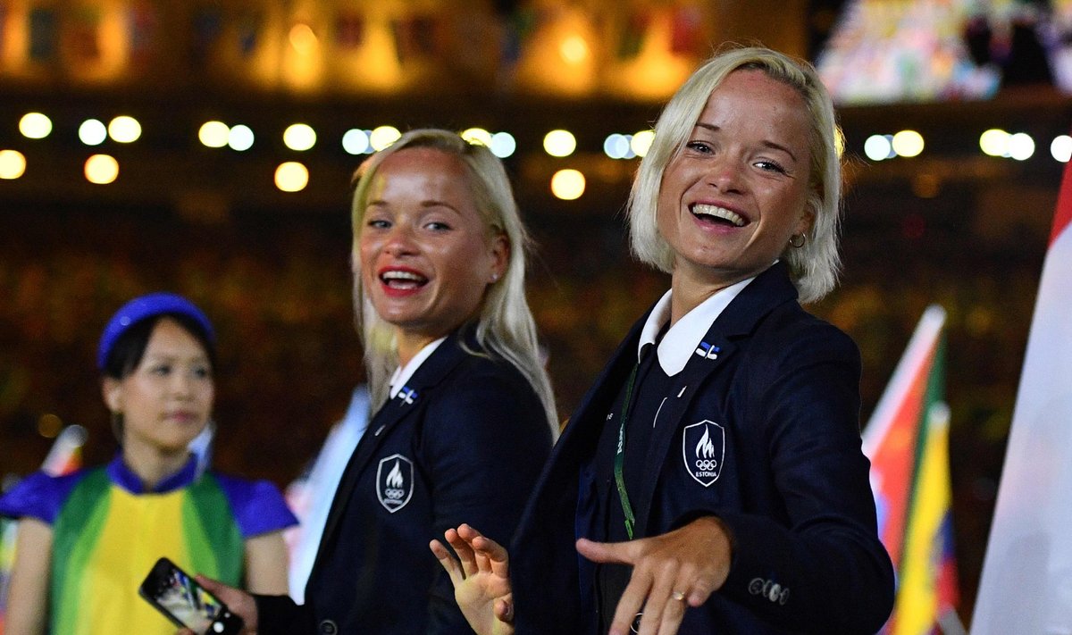 Eesti sportlased Rio olümpia lõpetamisel