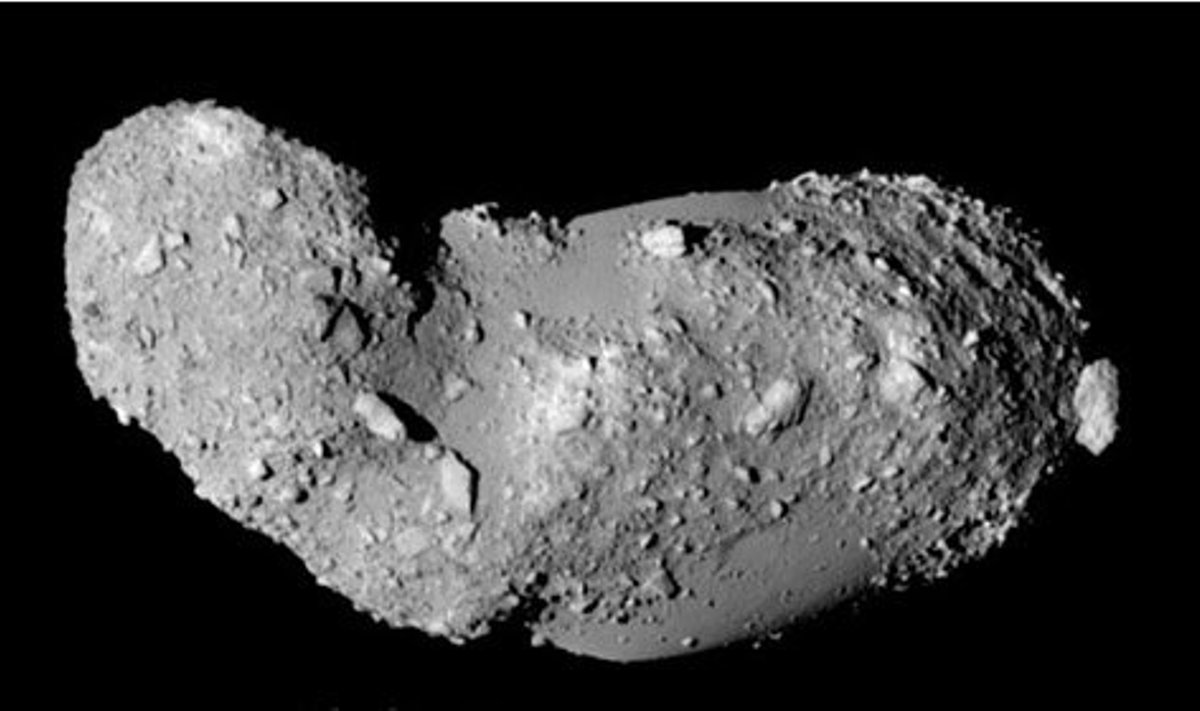 Hayabusa tehtud foto asteroidist Itokawa