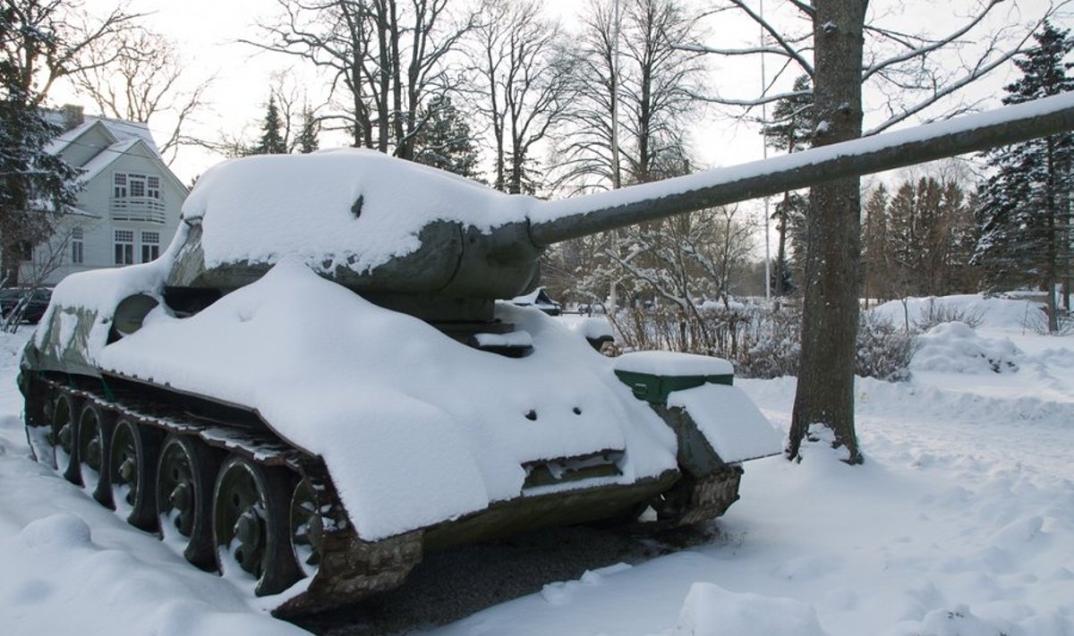 Tank T-34 Lagedi muuseumis