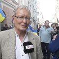 Video: Tunne Kelam osales piketil Tallinnas Vene saatkonna ees
