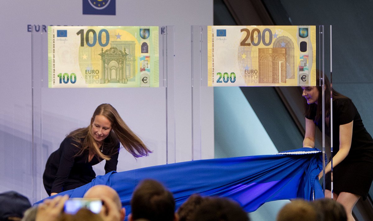 Uued 100- ja 200-eurosed pangatähed