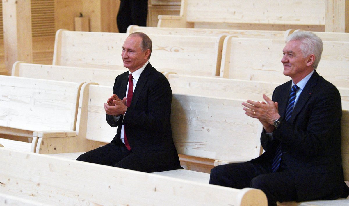 Vladimir Putin ja Gennadi Timtšenko