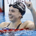 Katie Ledecky ujus maailmarekordi ja võitis Rios neljanda olümpiakulla